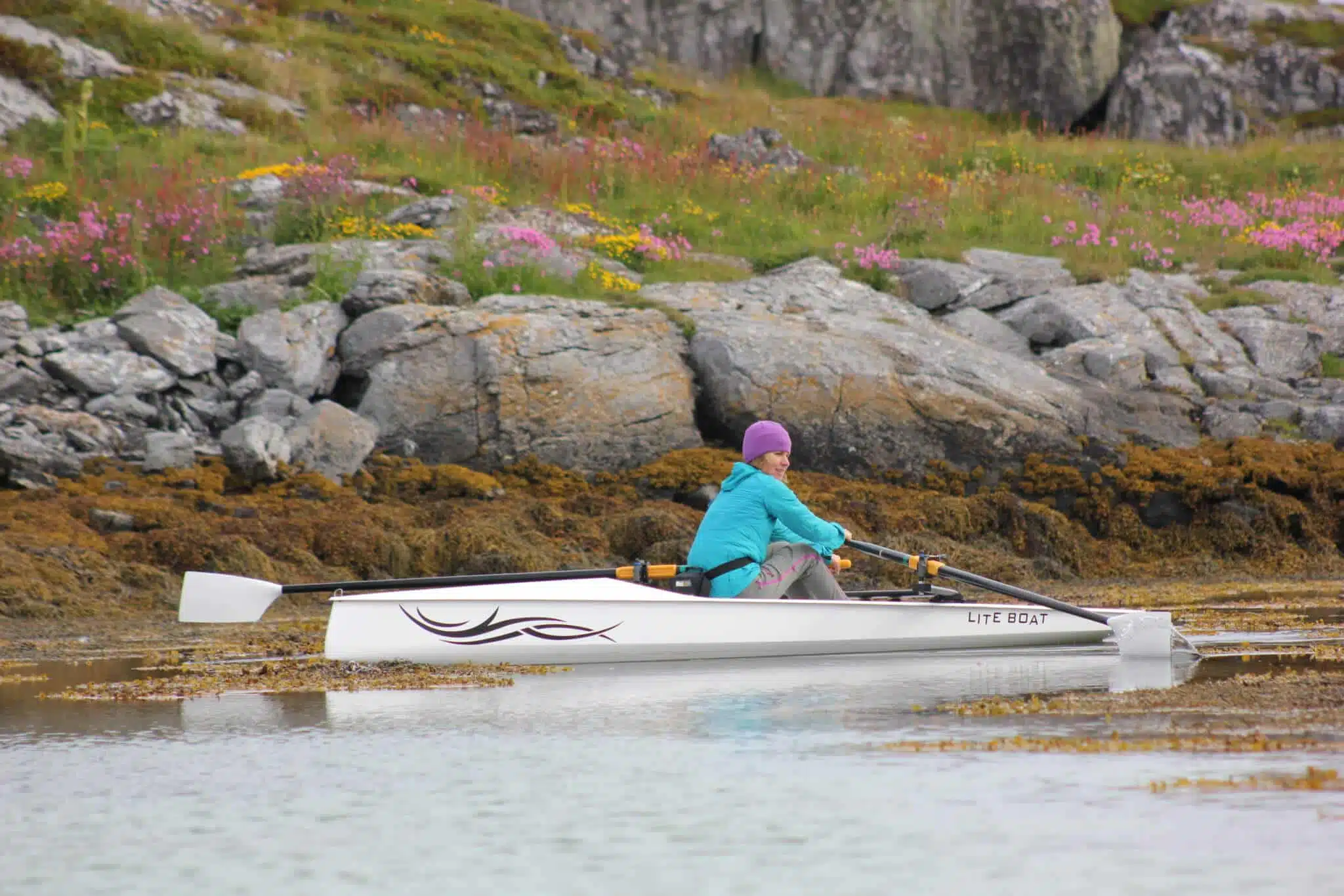 Liteboat rowing Norway Lofoten