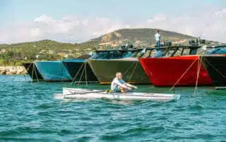 Liteboat XRow rowing boat Saint Tropez